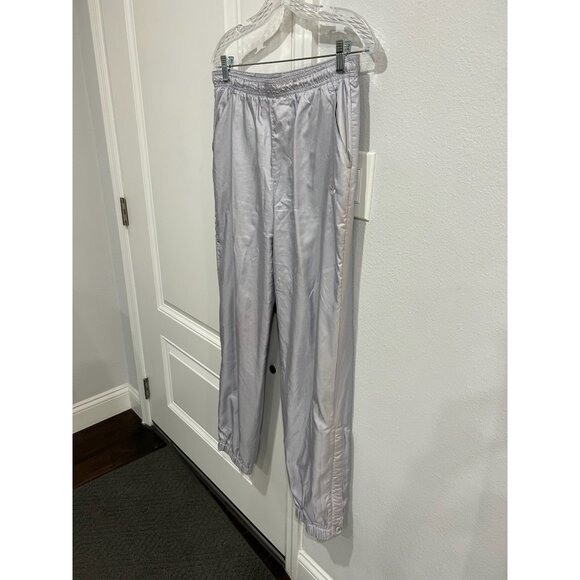 Vintage Adidas Tracksuit Silver Sz Small Zip Front Jacket Pull On Joggers Sporty - Picture 10 of 16